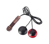 UKCOCO Capteur de Mandoline Piezo Électrique avec Prise Jack Pouce Système de Microphone Interne pour Guitare Violon Ukulélé et Plus