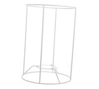 UKCOCO Carcasse Abat Jour en Fer Blanc pour Supports D'abat-jour Diy, Cadre Robuste Compatible Lampes de Table E27, Facile à Assortir et Polyvalent