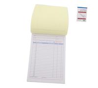 UKCOCO Carnet de Reçus de Commande A5 1 Exemplaire pour Suivi Précis des Factures 4 Colonnes Multifonction Adapté Restaurants Petites Entreprises Gestion Financière