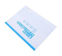 UKCOCO Carnet de Registre Multifonction pour Dentrepôt et Comptabilité Cahier de Financier et de Stock Carnet Horizontal Robuste pour Tenue de Dossiers et Analyse Aisée