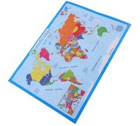 UKCOCO Carte Du Monde Résistante pour Garçon Fille Poster Pédagogique Format pour Maternelle et Classe Éducatif et Apprentissage Précoce Géographie Décoration Murale pour Garçons et