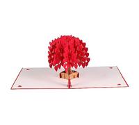 UKCOCO Carte Saint Valentin Amour Pop Up Carte de Romantique Personnalisée pour Couple Anniversaire et Anniversaire de Mariage