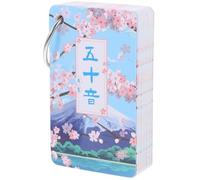 UKCOCO Cartes Flash Japonaises Syllabaire Hiragana Katakana Alphabet Apprentissage Cahier Exercices Jeu De Cartes Éducatives Débutants