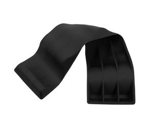 UKCOCO Casier à Vin Pliable en Silicone Noir Forme Pyramide, Support Antidérapant pour Bouteilles de Vin et Boissons, pour Mini-réfrigérateur Climatisé