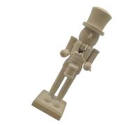 UKCOCO Casse-Noisette de Noël Soldat en Bois Floqué, Décor de Table