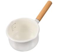 UKCOCO Casserole Émaillée avec Manche Poêle Antiadhésive Multifonction pour Cuisine Cuisiner Lait et Alimentation Batterie Cuisine Tout Feux