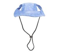 UKCOCO Chapeau pour Oreilles Bonnet Ajustable pour Animaux de Compagnie Casquette Extérieure UV