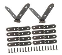 UKCOCO Charnières Plates Vintage pour Boîte Bois Miniatures Paumelles Petites pour Loisir Créatif Kit pour Boîtes Bijoux Placards et Petits Meubles