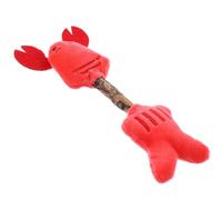 UKCOCO Chat en Peluche Forme Animal Bâtonnet D'actinidia Polygama pour Exercice et Soulagement de L'humeur, Cadeau Pratique pour Chat
