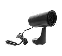 UKCOCO Chauffage Portable Voiture 150w 12v Purification D'air, Dégivreur Pare-brise Rapide, Compact Désembuage Hivernal, Chauffage D'appoint pour Véhicule