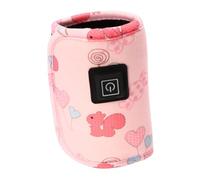 UKCOCO Chauffe-biberon USB Portable à Température Constante Housse Isotherme pour Biberon Nourrisson Maintien Chaud Sécurisé pour Lait Maternel Voyage et Maison Couleur Aléatoire