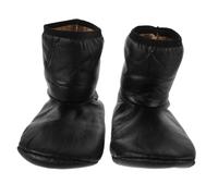 UKCOCO Chaussettes Imperméables Unisexes avec Doublure Polaire Épaisse Résistantes Au Vent et Froid pour Activités Extérieures et Travail Hiver