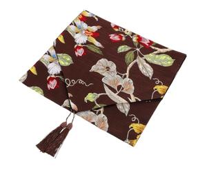 UKCOCO Chemin de Table Décor Simple et Chic pour Lit de Massage en Polyester et Coton Nappe Résistante et Élégante pour Spa, Hôtel et Maison Personnelle