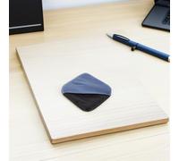 UKCOCO Chiffon de Nettoyage d'Écran Carré 10X95 CM Bleu Gris en Microfibre Lingette Réutilisable pour Lunettes Écrans de Téléphone et Ordinateur Portable Nettoyant sans Rayures