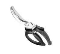 UKCOCO Ciseaux à Volaille Robustes avec Lames Ultra-tranchantes Poignées Antidérapantes pour Viande et Os Ciseaux de Cuisine Ambidextres pour Poulet et Tâches Difficiles