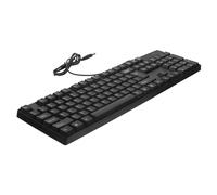 UKCOCO Clavier USB Filaire Compact pour Ordinateur Design Ergonomique pour Bureau Et Maison Typage Silencieux Et Confort Optimal Et Pratique