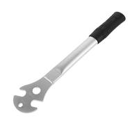 UKCOCO Clé à Pédale de Vélo à Long Manche en Acier Noir, Extracteur de Pédale Antidérapant, Outil de Réglage pour Manivelles Vtt et Vélos de Route, Accessoire Compact pour Entretien