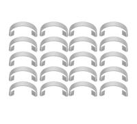 UKCOCO Clips de Cage Accessoires Robustes Lot de 30 en Acier Inoxydable Antidérapants pour Poulaillers et Cages à Oiseaux pour Incubation et Transport Sécurisé