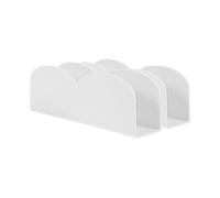 UKCOCO Clips de Fixation Stabilisateurs Portables pour Parc Bébé en ABS Blanc 2pcs Empêchent Le Repli pour Barrières de Sécurité à Domicile Voyage