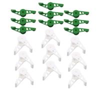 UKCOCO Clips de Tuteurage Réglables pour Plantes en Plastique 40 Pièces, Cintreuse de Branches Réutilisable Culture et L'horticulture des Fleurs et Jeunes Branches