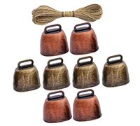 UKCOCO Cloche de Ferme Bruyante de Cloches pour Vache Mouton Cheval avec Clair pour Pâturage et Surveillance Danimaux