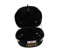 UKCOCO Coffre Arrière Acier Renforcé Boîte à Outils Compacte avec Espace de Rangement Facile à Installer et Retirer Porte Bagages Arrière Pratique pour Motocyclistes