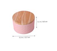 UKCOCO Coffret Cadeau Fer Pour Goûter Bonbons Biscuits Desserts Pour Garçon Fille Boîte à Collations Rose