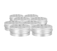 UKCOCO Coffret D'entraînement pour Chiens, Boîtes à Odeurs en Aluminium Couvercle à Vis 80ml, Kit 8 Pièces pour Détection Canine, Dressage Chiens De Travail comme Malinois Et Allemand