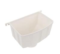 UKCOCO Collecteur de Gouttière en PVC, Déviateur d'Eau de Pluie, Récupérateur d'Eau de Pluie pour Maison, Raccord de Tuyau de Drainage en Plastique Blanc