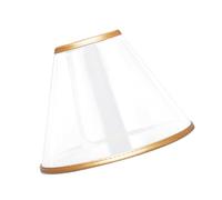 UKCOCO Collerette de Récupération Transparente pour Chien et Chat Ajustable Morsure et PVC et Confortable Protection Postopératoire Tour de Cou