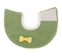UKCOCO Collier Anti-Morsure pour Perroquet en Polaire Légère Vert, Protège Le Cou, Circonférence 8-9,5cm, pour Récupération Après Blessure ou Chirurgie