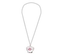 UKCOCO Collier Femme Pendentif Cœur Couronne Collier Bijoux Pour Filles Chaîne De Cou Décoratif