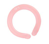 UKCOCO Collier Rafraîchissant Présent Pratique Coussin de Refroidissement Cou en Pp Léger et Facile à Porter Rose L'été pour