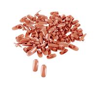 UKCOCO Conseils Pratique Manucure 200 Pièces Modèle De Pratique Du Nail Art Faux Ongles Flexibles Couleur Café Étudiants Et Artistes De Salon Entraînement Au Nail Art Au Doigt