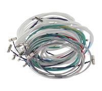 UKCOCO Cordes pour Guzheng Nylon Robustes 163 CM 21 Pièces Universelles pour Cithare Chinoise Remplacement Précis et Solide Adaptées aux Débutants et à la Pratique Musicale Quotidienne