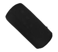 UKCOCO Coussin de Soutien des Jambes Demi-Cylindre Ergonomique Noir | Polyester et Mousse, Soutien Genou et Taille, Design Simple, pour Repos au Bureau Domicile