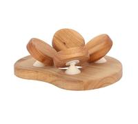 UKCOCO Coussin Lombaire en Bois pour Sauna et Hammam - Dossier Ergonomique pour Siège de - Accessoire de Soutien Dorsal en Bois Naturel - Confort Hivernal pour Spa et Bien-