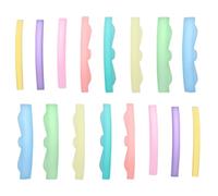 UKCOCO Coussinet de Permanente pour Cils en Silicone, Réutilisable, 8 Paires, S’Adapte à Plupart des Formes D’Yeux, pour Salon de Beauté