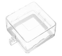 UKCOCO Couvercle De L'interrupteur Cache-prise Couverture De Salle De Bain Couvertures à Douille Protecteur De Prise De Coquille Transparent Abdos