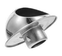 UKCOCO Couvercle De Ventilation Acier Pour Évacuation Air Chapeau De Fumisterie Multifonctionnel Pour Cuisine Et Salle De Bain Aux Intempéries Et