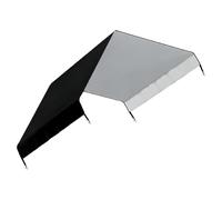UKCOCO Couverture de Toit en Tissu Oxford Noir pour Poulailler, Imperméable et Facile à Installer, Saison des Pluies en Extérieur