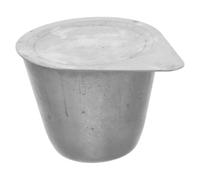 UKCOCO Creuset avec Couvercle 30ml, Résistant aux Hautes Températures en Nickel et de Métaux pour Analyse Thermogravimétrique