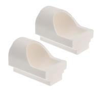 UKCOCO Creuset avec couvercle pour machine de coulée centrifuge, godet de coulée pour métaux précieux en quartz et zircone, lot de 2, pour petits ateliers et bijoux sur mesure