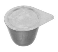 UKCOCO Creuset Nickel avec Couvercle Pot de Fusion pour Métallurgie Fabrication de Bijoux Coulée et Analyse Thermique Creuset de Laboratoire Polyvalent pour Expériences Chimiques