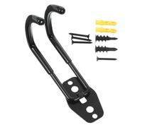 UKCOCO Crochet Mural Métal Multi Fonction Robuste pour Rangement Garage Support Suspendu pour Outils Balais et Échelle Organiseur de Stockage