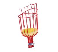 UKCOCO Cueille Fruits Acier Inoxydable avec Corbeille Amovible Outil Portable pour Facile de Pommes Oranges et Autres Fruits pour Vergers et
