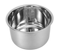 UKCOCO Cuiseur à Riz Acier Inoxydable Remplacement de Pot Intérieur Antiadhésif pour Cuiseur Électrique pour Soupe et Gâteau