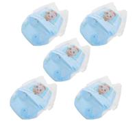 UKCOCO Culotte de Bain Imperméable en Tissu Non Tissé, Confortable 5 Pièces Jetable, Couche de Bain pour Bébé pour Nouveau-né, Piscine et Natation