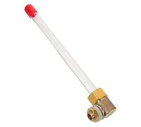 UKCOCO Cuve Fioul Indicateur de Niveau D'eau Réservoir en Acrylique Haute Transparence Outil de Niveau D'eau pour Chaudière Filetage 1/4 pour Usage Domestique et Commercial