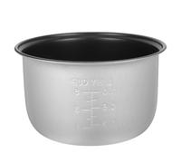 UKCOCO Cuve Intérieure De Rechange Pour Cuiseur À Riz Antiadhésif Accessoire Pour Cuiseur Électrique Chauffe Uniformément Les Soupes Format 7.28 X 7.28 X 4.33 in 1 Pièce